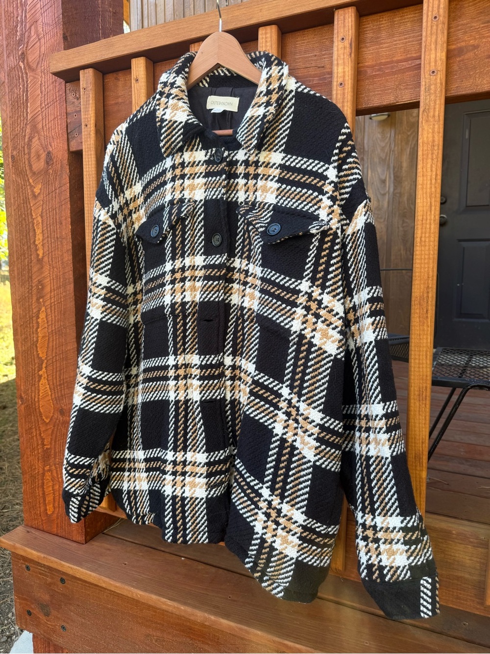 Outerknown Cloudweave Shirt Jacket-Salt Cabin Plaid